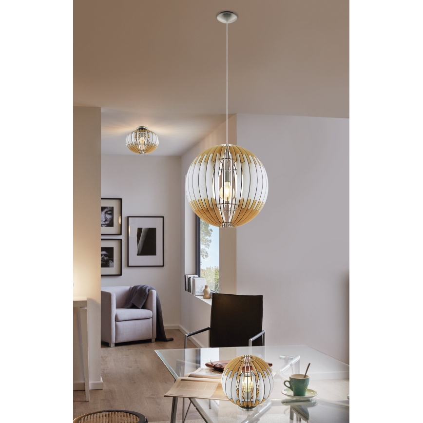 Eglo 32844 - Iluminação de teto OLMERO 1 1xE27/60W/230V