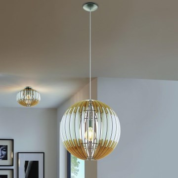 Eglo 32846 - Candelabro suspenso OLMERO 1xE27/60W/230V