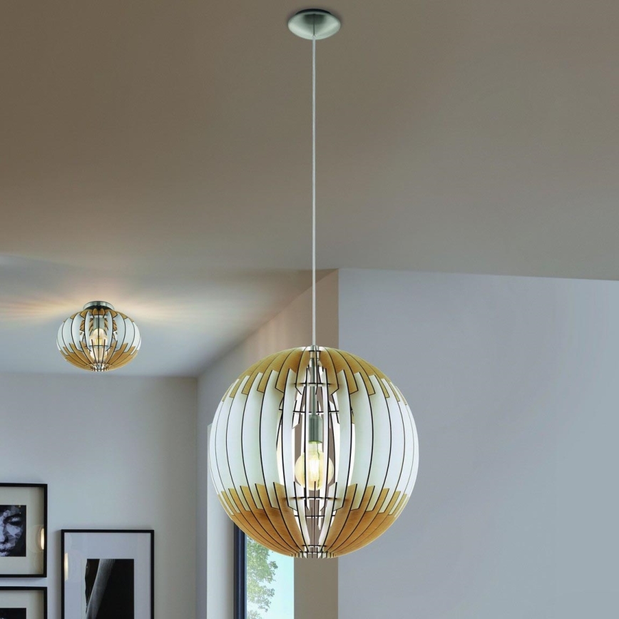 Eglo 32846 - Candelabro suspenso OLMERO 1xE27/60W/230V