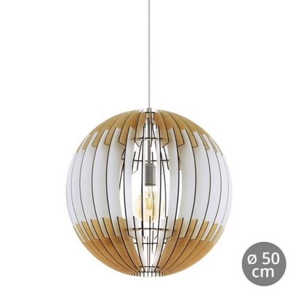 Eglo 32846 - Candelabro suspenso OLMERO 1xE27/60W/230V