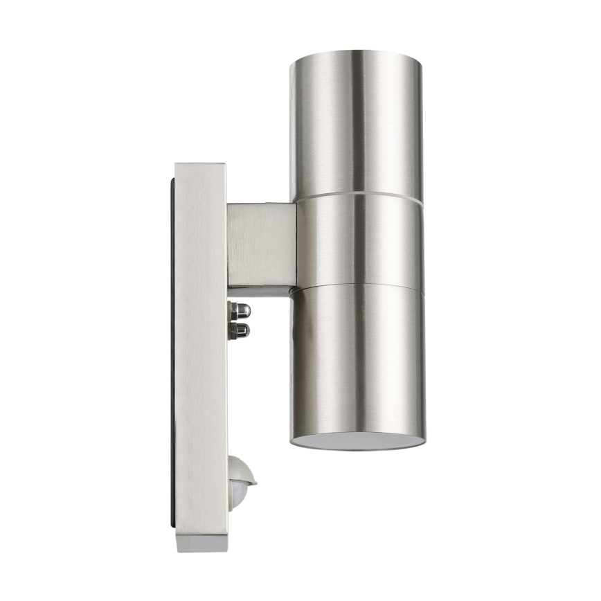 Eglo - Luz de parede LED de exterior com sensor 2xGU10/3W/230V IP44