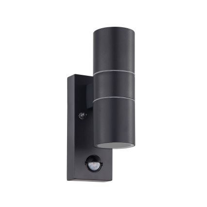 Eglo - Iluminação de parede LED exterior com sensor 2xGU10/3W/230V IP44
