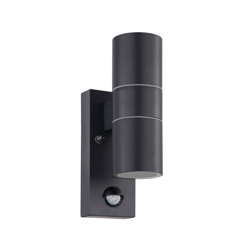 Eglo - Iluminação de parede LED exterior com sensor 2xGU10/3W/230V IP44