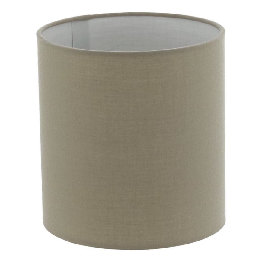 Eglo 32913 - Abajur universal TUNJA E27 diâmetro 15 cm taupe