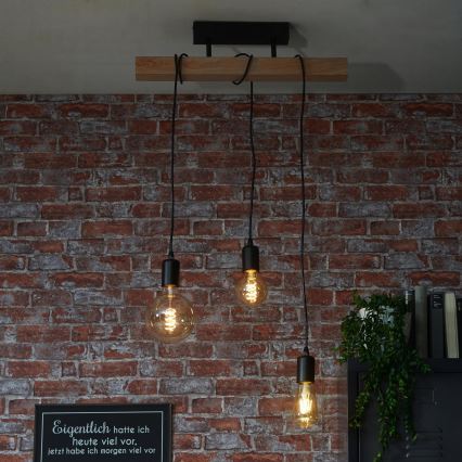 Eglo - Candelabro integrado TOWNSHEND 3xE27/60W/230V