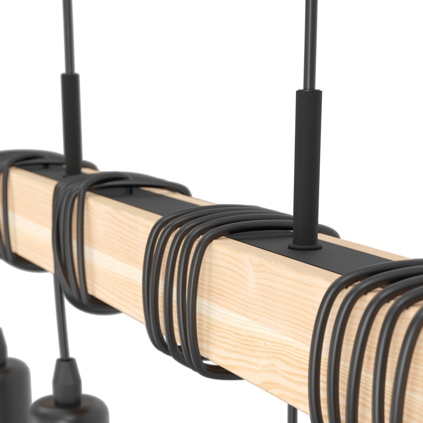 Eglo - Candelabro num fio TOWNSHEND 4xE27/60W/230V