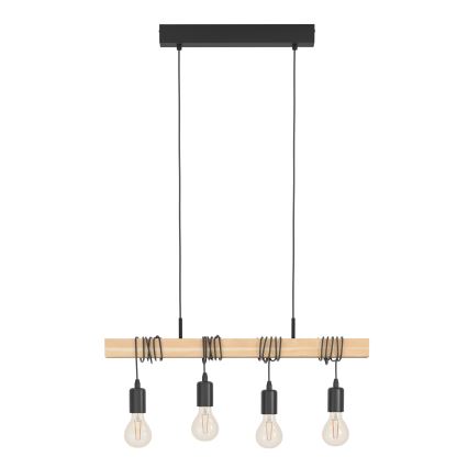 Eglo - Candelabro num fio TOWNSHEND 4xE27/60W/230V