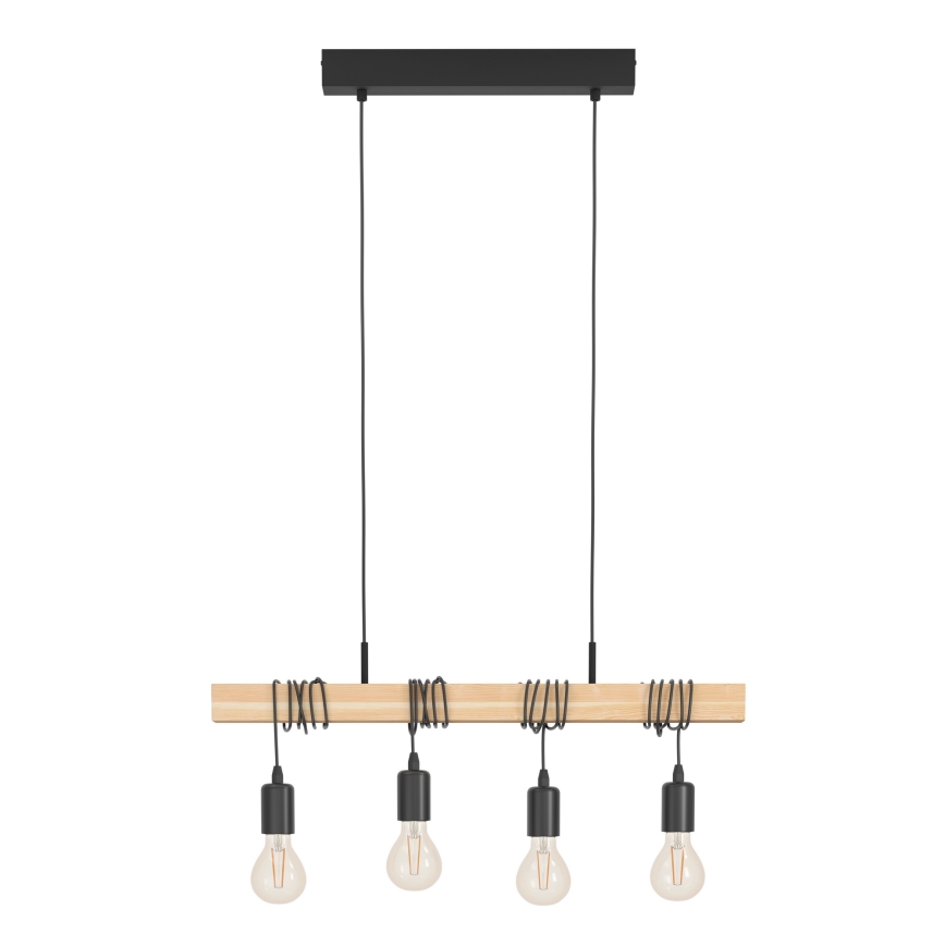 Eglo - Candelabro num fio TOWNSHEND 4xE27/60W/230V