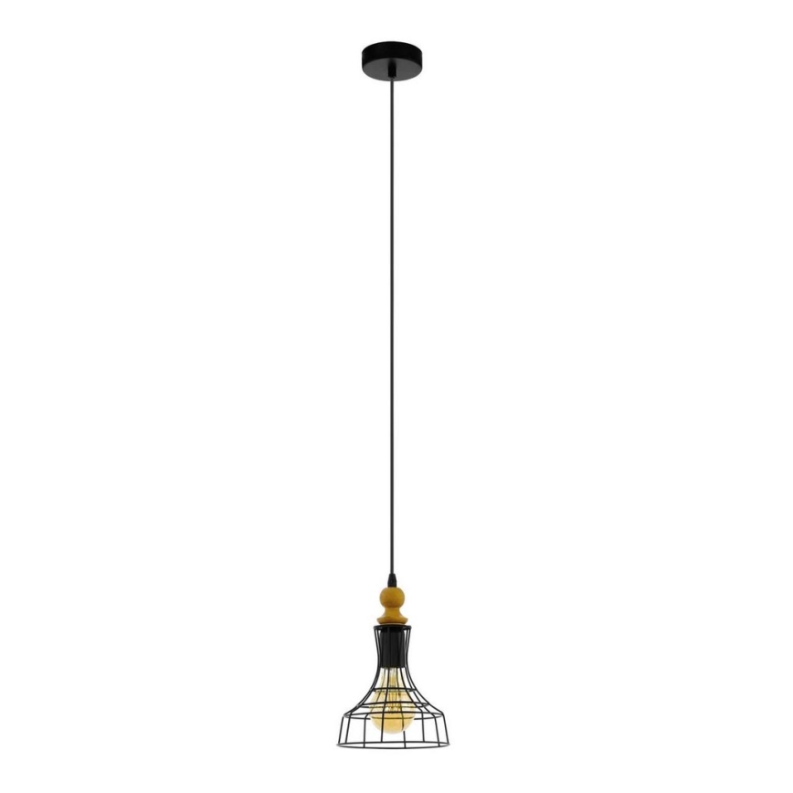 Eglo 33043 - Candelabro num fio BAMPTON 1xE27/60W/230V diâmetro 180mm