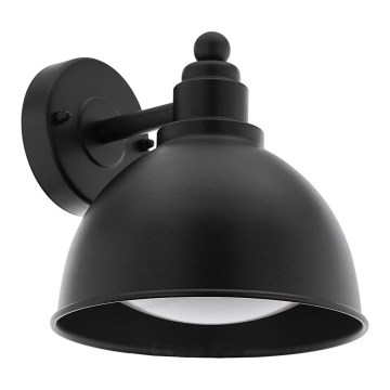 Eglo 33143 - Luz de parede de exterior AIROLA 1xE27/40W/230V preto antigo IP44