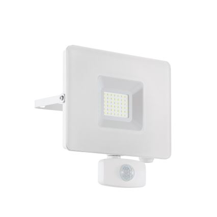 Eglo - Holofote LED com sensor LED/30W/230V IP44