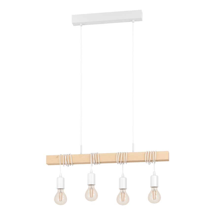 Eglo - Candelabro num fio TOWNSHEND 4xE27/60W/230V