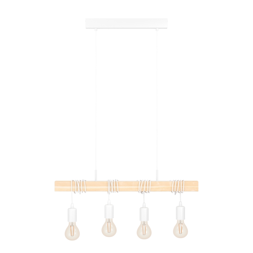 Eglo - Candelabro num fio TOWNSHEND 4xE27/60W/230V