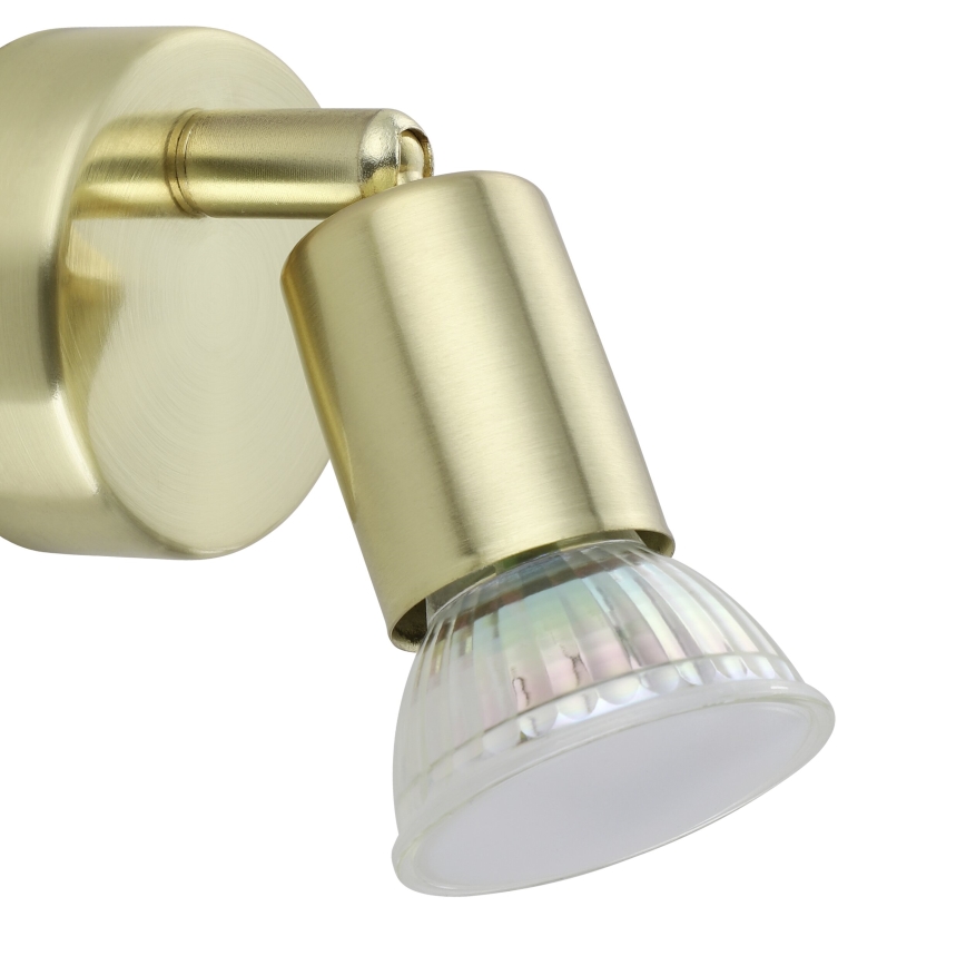 Eglo - Foco de parede LED 1xGU10/2,8W/230V 3000K dourado
