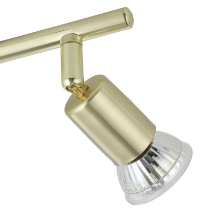 Eglo - Foco LED 2xGU10/2,8W/230V 3000K dourado