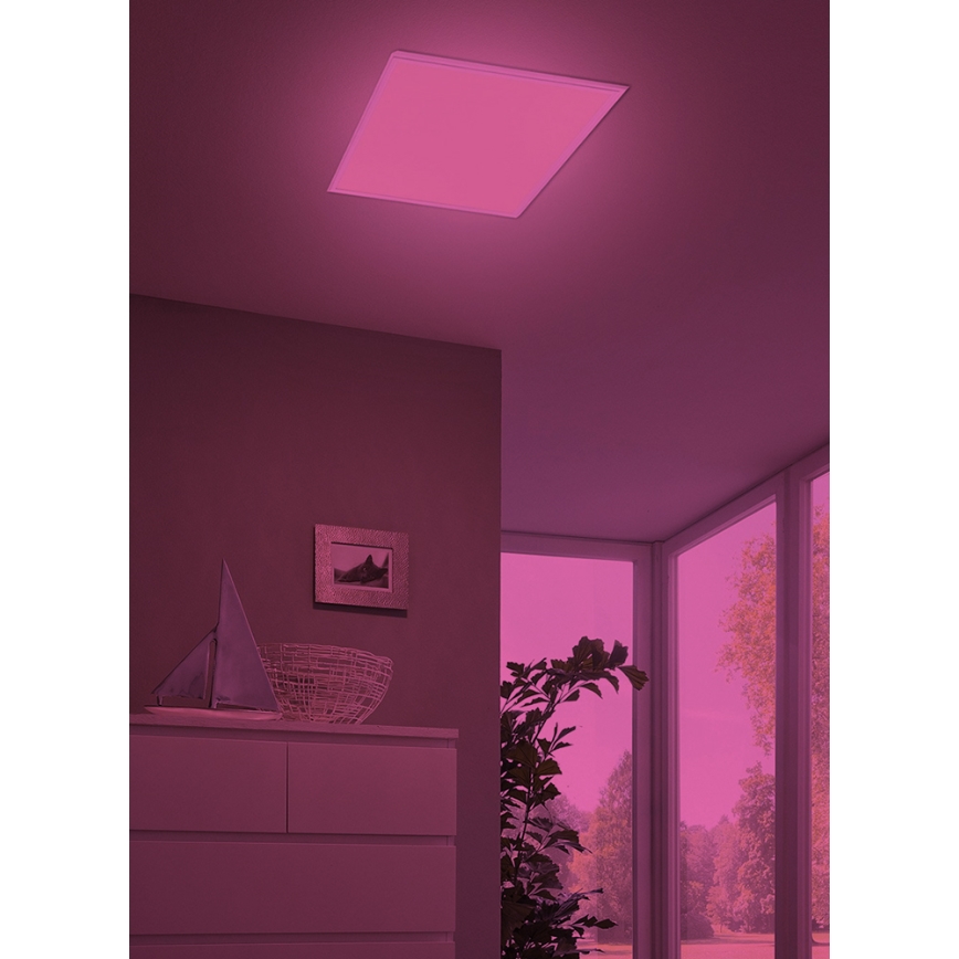 Eglo 33204 - Iluminação LED RGBW com regulação SALOBRENA-C LED/34W/230V 2700-6500K + comando