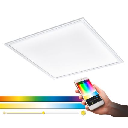 Eglo 33204 - Iluminação LED RGBW com regulação SALOBRENA-C LED/34W/230V 2700-6500K + comando