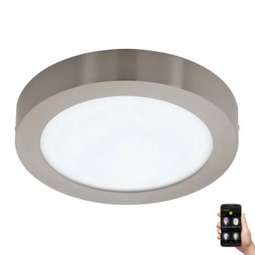 Eglo 33214 - Iluminação de teto RGBW com regulação FUEVA-C LED/21W/230V