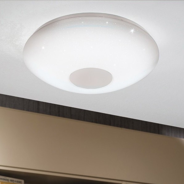 Eglo 33218 - Luminária de teto LED RGBW regulável VOLTAGO-C LED/17W/230V 2700-6500K diâmetro 38 cm