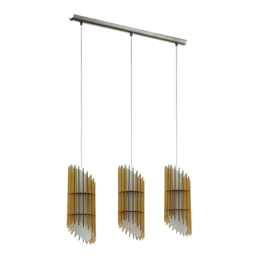 Eglo 33549 - Candelabro num fio AGREDA 3xE27/40W/230V