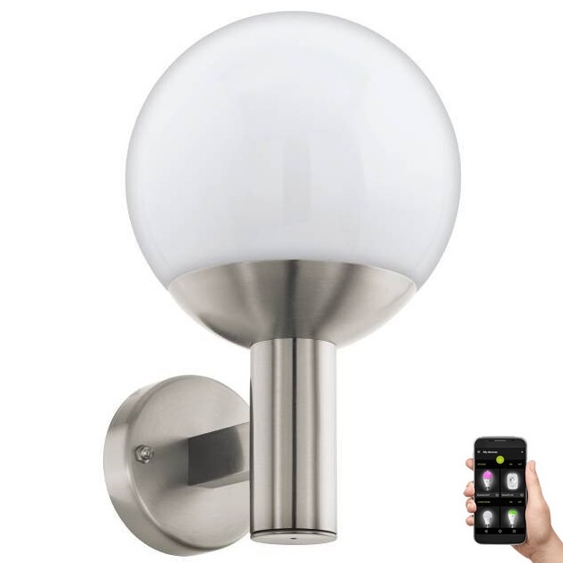 Eglo 33564 - Iluminação de parede exterior LED NISIA-C LED/9W/230V IP44