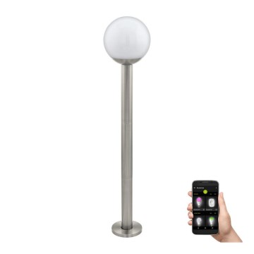 Eglo 33566 - Candeeiro exterior LED com regulação NISIA-C 1xE27/9W/230V 980 mm IP44