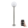Eglo 33566 - Candeeiro exterior LED com regulação NISIA-C 1xE27/9W/230V 980 mm IP44