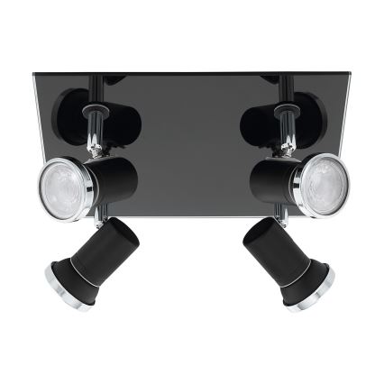 Eglo - Foco LED para casa de banho 4xGU10/3,3W/230V IP44