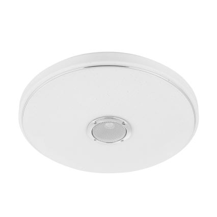 Eglo - Iluminação de teto LED RGBW para casa de banho com regulação com colunas LED/19W/230V 3000-6500K IP44 diâmetro 39 cm branco + comando