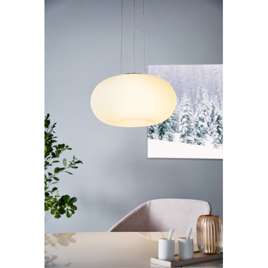 Eglo 33766 - Candeeiro suspenso LED RGBW com regulação OPTICA-C LED/22W/230V