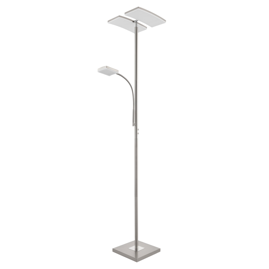 Eglo 33819 - Candeeiro de chão LED táctil com regulação SOLANO LED/30W/230V + LED/4W