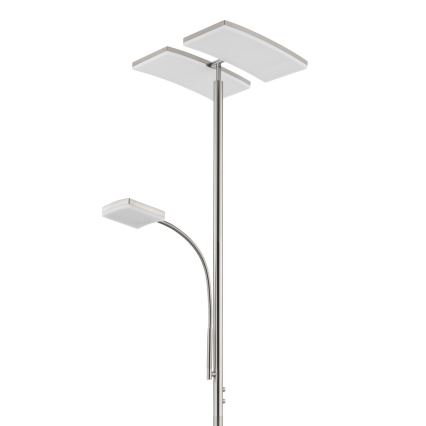 Eglo 33819 - Candeeiro de chão LED táctil com regulação SOLANO LED/30W/230V + LED/4W