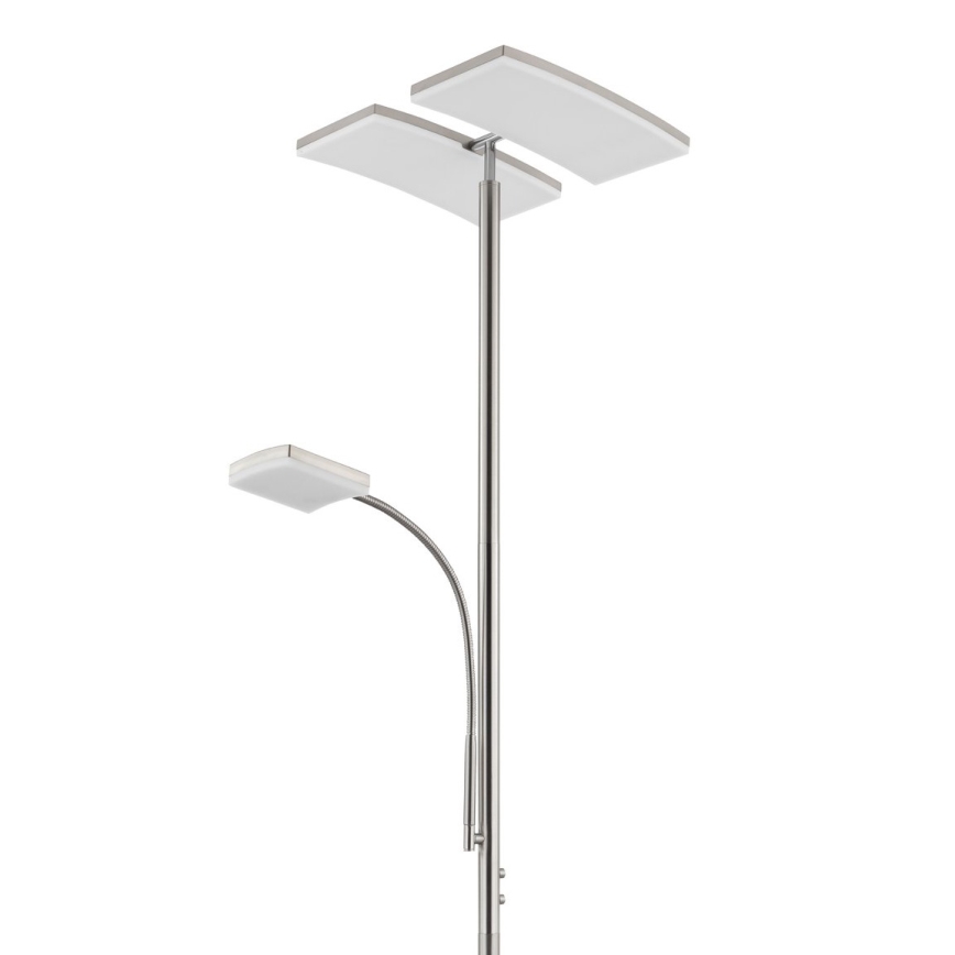 Eglo 33819 - Candeeiro de chão LED táctil com regulação SOLANO LED/30W/230V + LED/4W