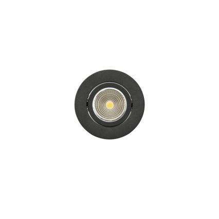 Eglo - Foco de encastrar LED com regulação/6W/230V preto