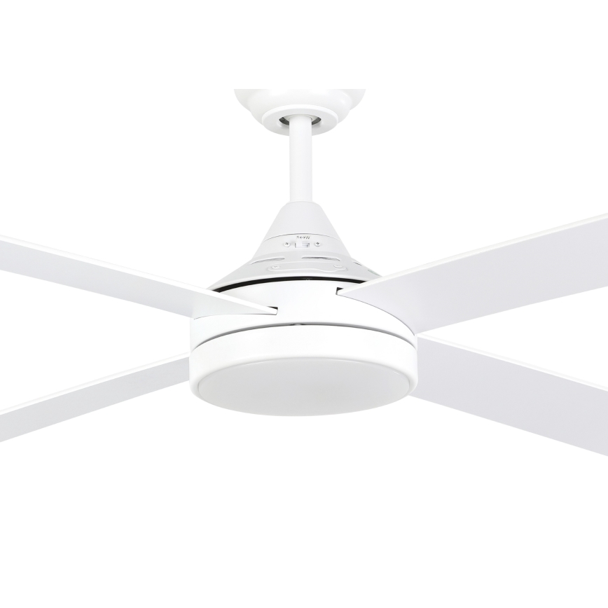 Eglo - Ventoinha de teto LED LED/20W/230V 3000/4000/5000K + comando branco