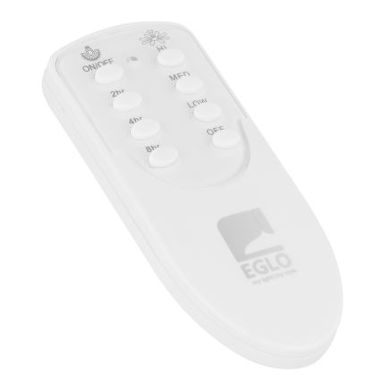 Eglo - Ventilador de teto LED LED/15W/230V com controlo remoto