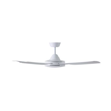 Eglo - Ventilador de teto 52W/230V com controlo remoto branco