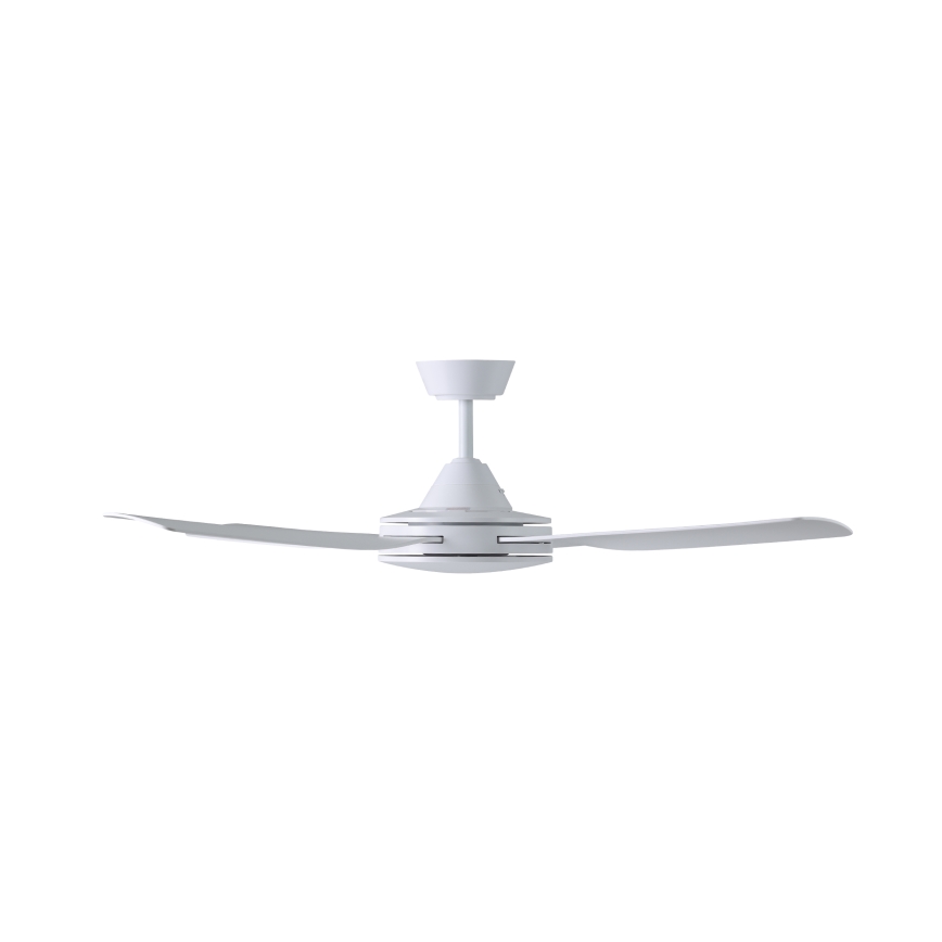 Eglo - Ventilador de teto 52W/230V com controlo remoto branco