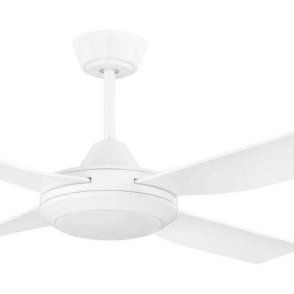 Eglo - Ventoinha de teto LED LED/20W/230V branco + controlo remoto