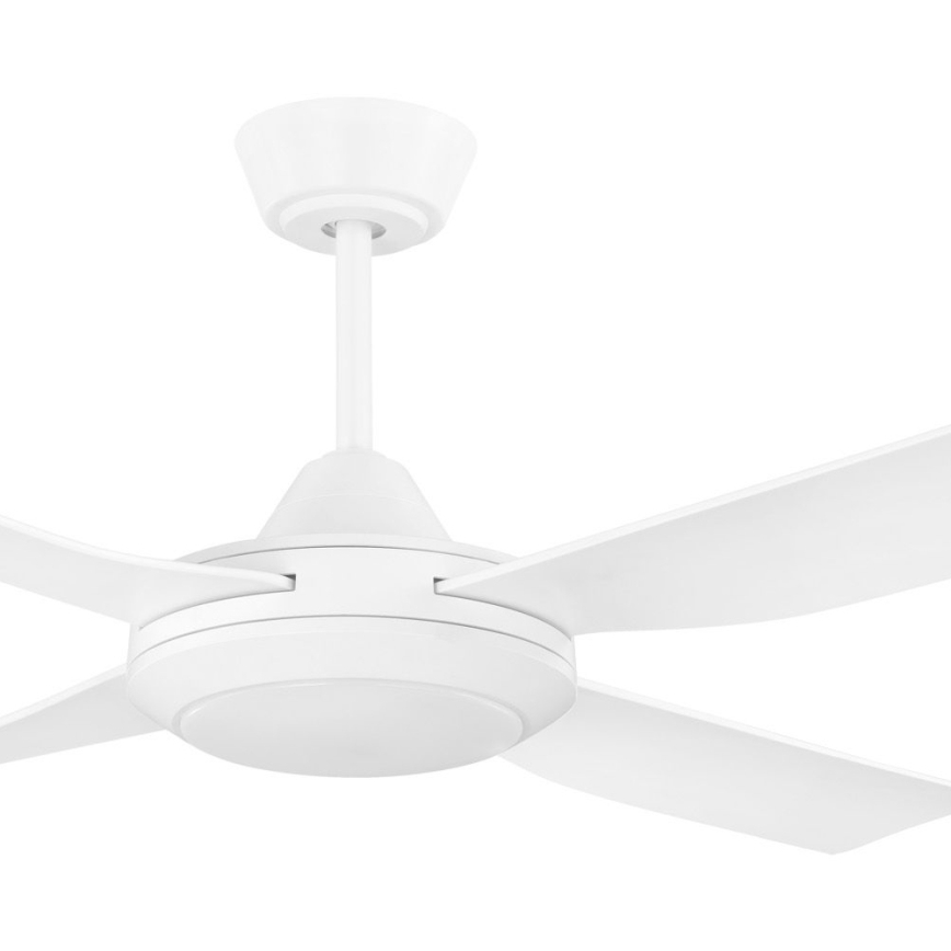Eglo - Ventoinha de teto LED LED/20W/230V branco + controlo remoto