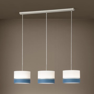 Eglo 38555 - Candeeiro suspenso SPALTINI 3xE27/60W/230V