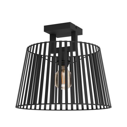 Eglo - Iluminação de teto 1xE27/40W/230V preto