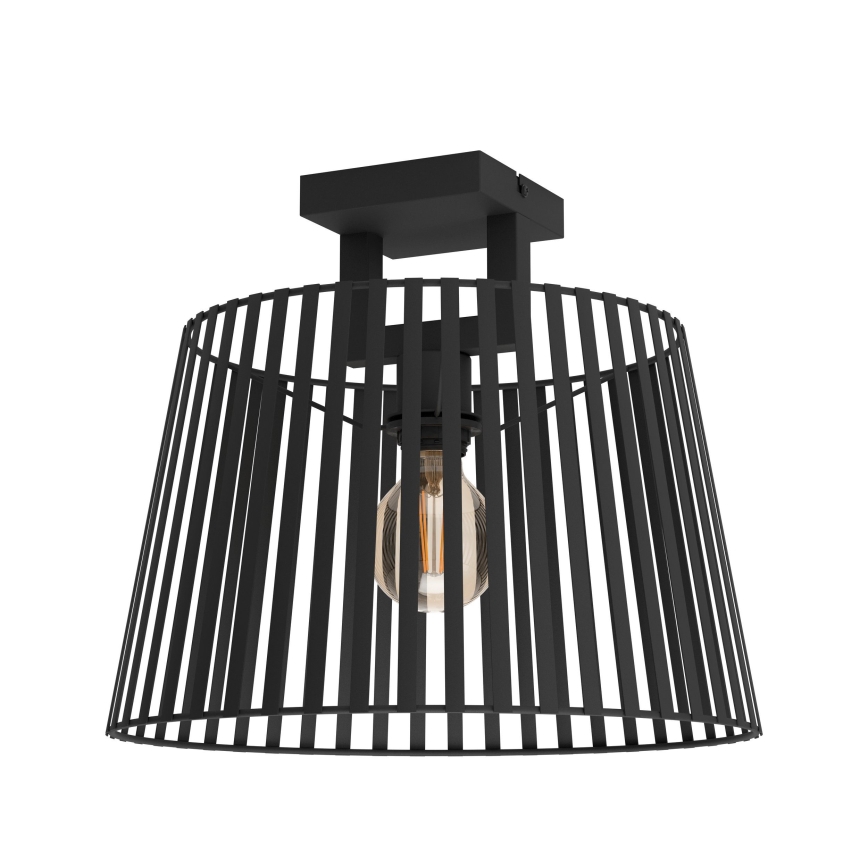 Eglo - Iluminação de teto 1xE27/40W/230V preto