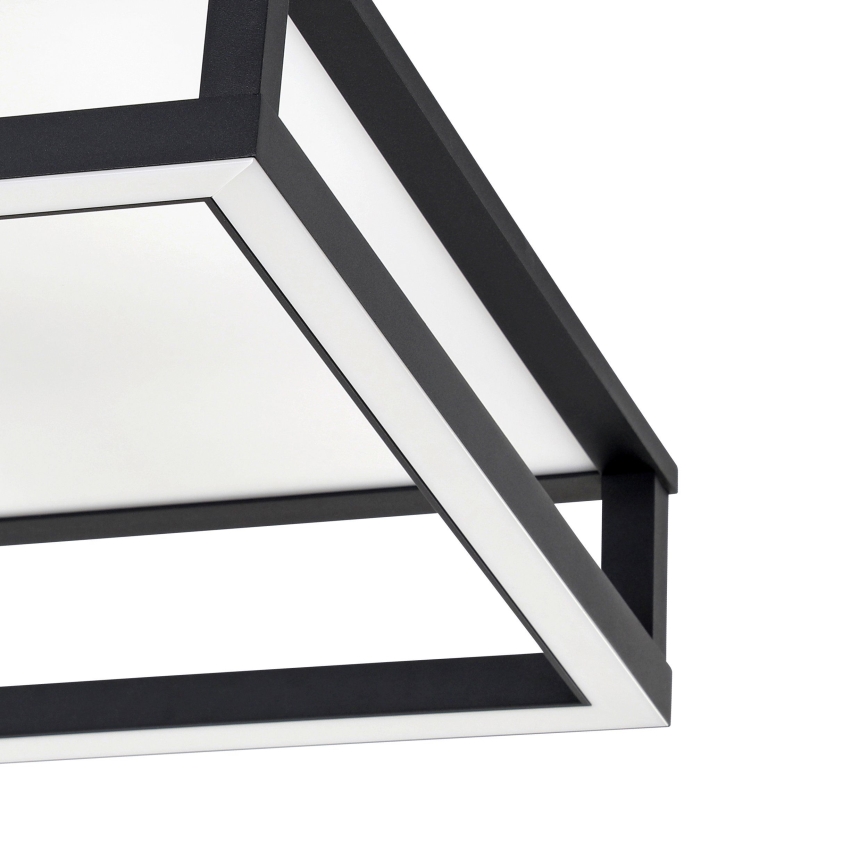 Eglo - Iluminação de teto LED com regulação LED/29,4W/230V 2700-6500K preto + comando