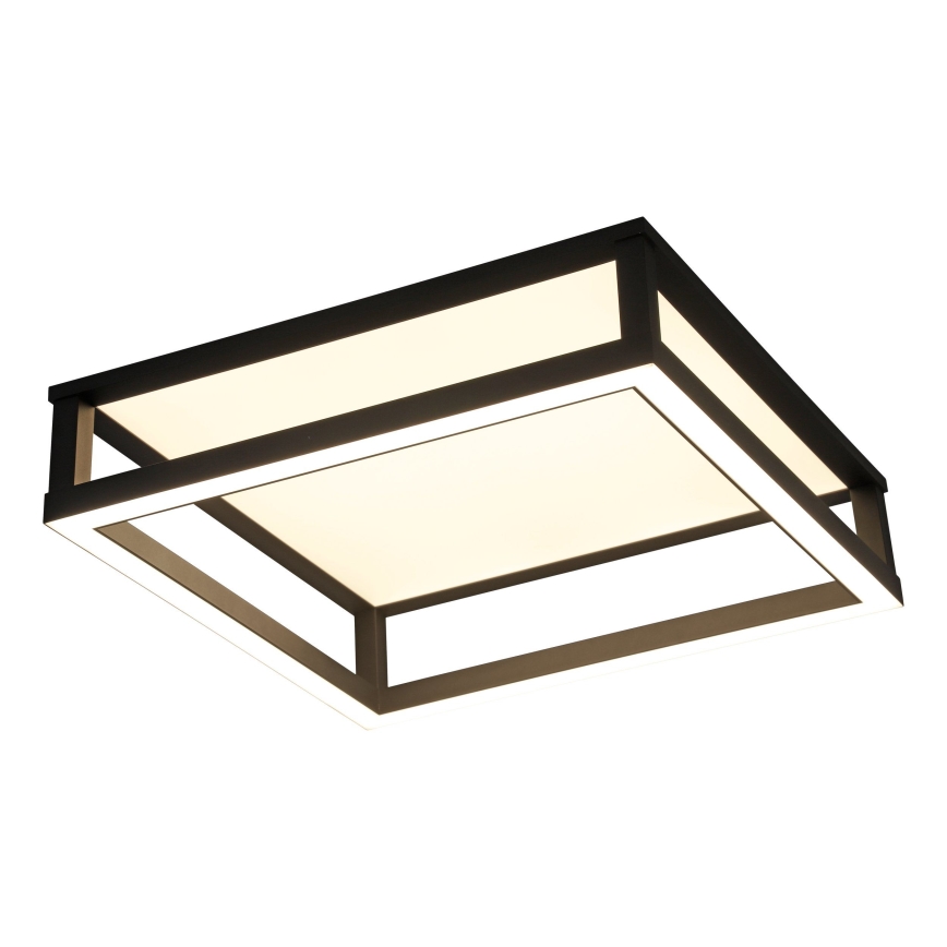 Eglo - Iluminação de teto LED com regulação LED/29,4W/230V 2700-6500K preto + comando