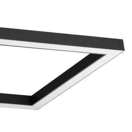 Eglo - Iluminação de teto LED com regulação LED/26,2W/230V 2700-6500K preto + comando
