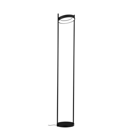 Eglo - Candeeiro de chão LED com regulação LED/20W/230V 3000K preto