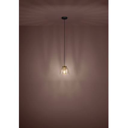 Eglo - Candeeiro suspenso 1xE27/40W/230V dourado