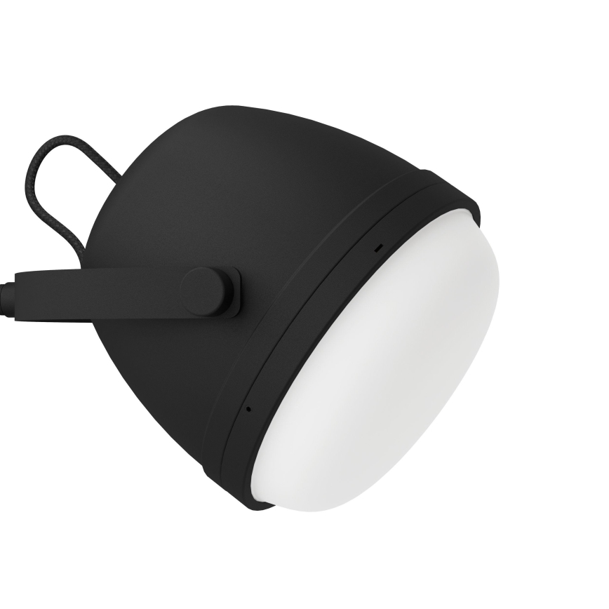 Eglo - Candeeiro de chão 2xE27/28W/230V preto