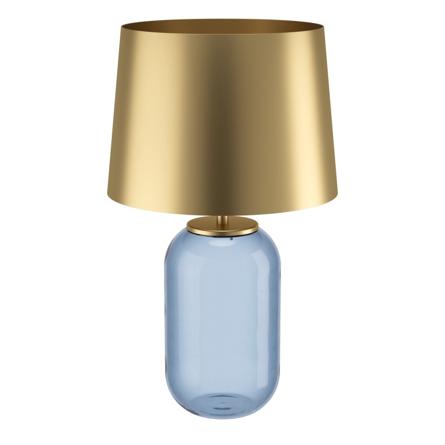 Eglo - Candeeiro de mesa 1xE27/40W/230V dourado/azul